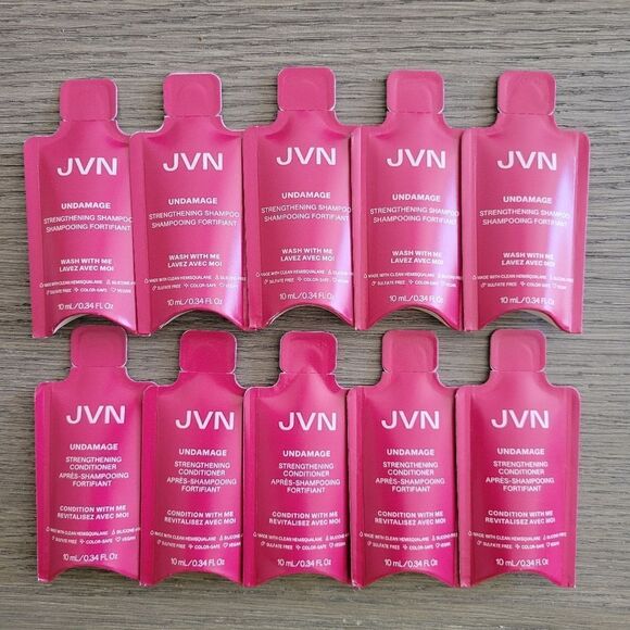 JVN UNDAMAGE Strengthening Shampoo and Conditioner set x 10 - Picture 1 of 3